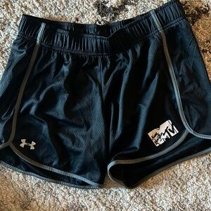 Autographed challenge shorts w MTV logo